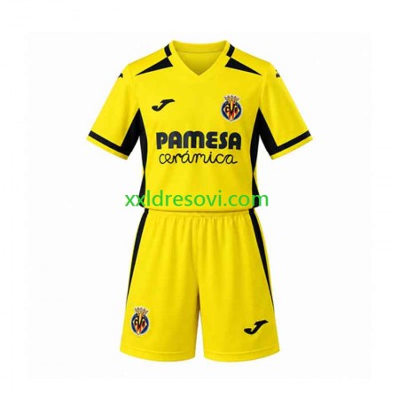 Villarreal CF Domaći Dječji Nogometni Dres 2026-2027 Villarreal CF Domaći Dječji Nogometni Dres 2026-2027